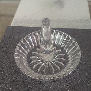Vintage Crystal Ring Holder